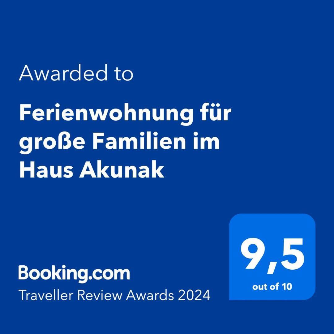 Ferienwohnung Fuer Grosse Familien Im Haus Akunak 比苏姆 外观 照片